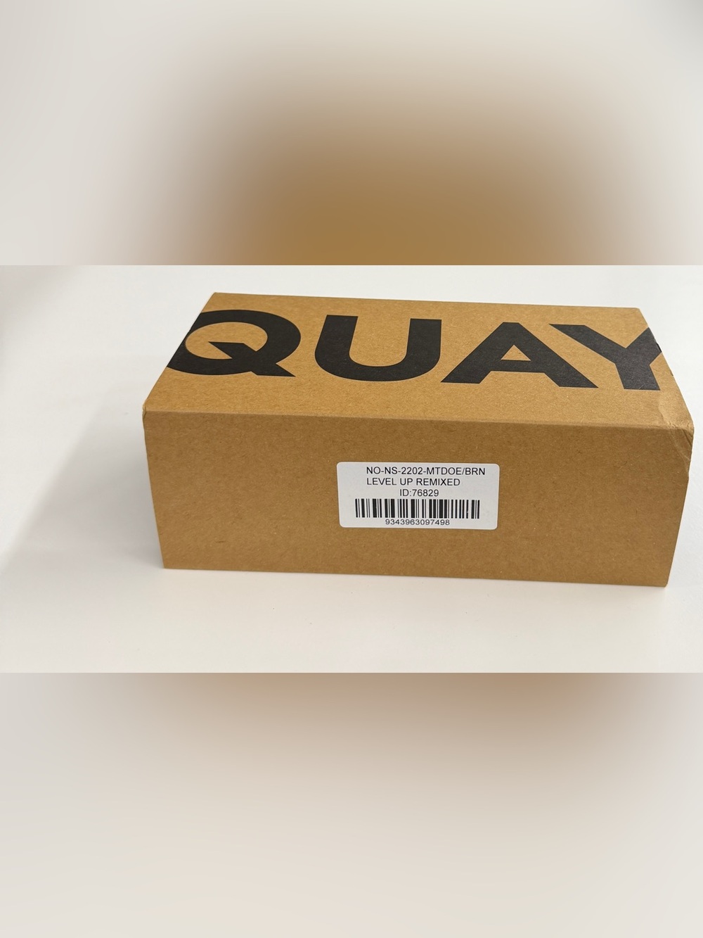 QUAY LEVEL UP REMIXED COLOR: Matte Doe Frame / Brown Lens - Picture 10 of 10
